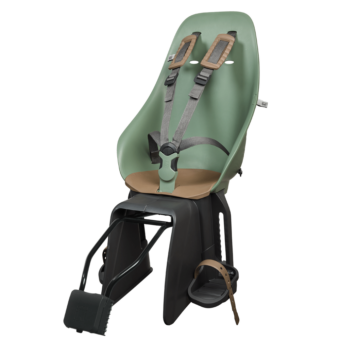 Rear seat Ta–ke frame mounting in icho green - kurumi brown