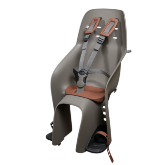 Rear seat U–me Easyfix in suzume grey - kuriiro brown