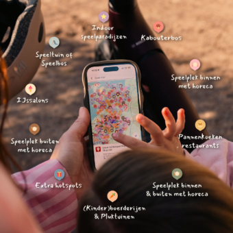 Urban Iki Hotspot Map- leukste plekjes om naartoe te fietsen Nederland met kinderen-1